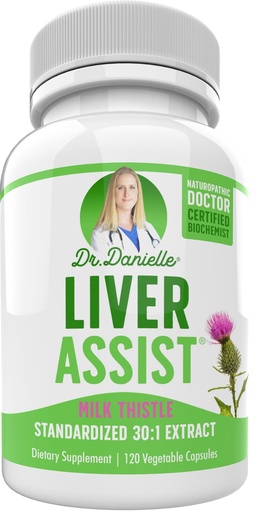 [BRSWYFQ5AR5GOD3Z] Best Liver Supplements with Milk Thistle - Organic Liver Cleanse Detox & Cleanse - Liver Support for Men and Women - Liver Detox Cleanse Repair - 120 Capsules, Liver Assist by Dr. Danielle