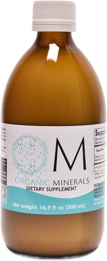 [BRSRMHTYCQDQ2HTD] Ormus Organic Minerals 500 mL - Ormus Pure Premium - Concentrated - Minerals from deep - Atlantic Waters - Monoatomic - 1 Unit