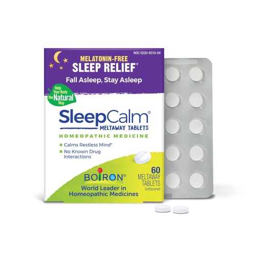 [BRSWYFQYB4HRG3L3] Boiron SleepCalm Sleep Aid for Deep, Relaxing, Restful Nighttime Sleep - Melatonin-Free and Non Habit-Forming - 60 Count