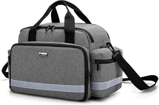 [BRSWYHDYAF6G22DJ] Trunab Home Health Nurse Bag Medical Bag Organizer with Handle and Shoulder Strap for Home Visit