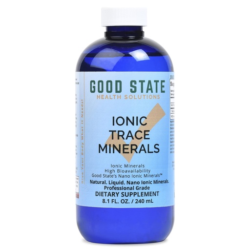 [BRSWIZYZAQEGOCDY] Good State Liquid Ionic Trace Minerals (96 servings at 125 mg - 8 fl oz)
