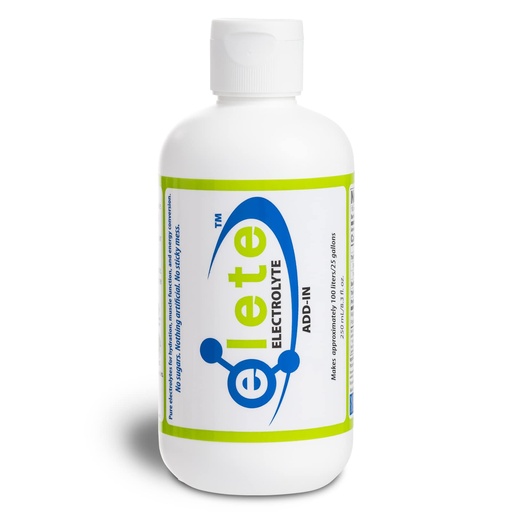 [BRSWIYD4CYNQ2ELG] elete Electrolyte Add-in Hydration Drops | Sodium, Magnesium, Potassium & Trace Minerals | Unflavored, All Natural | Leg and Muscle Cramp Relief | Transform Any Drink into a Sports Drink, 8.3oz