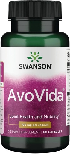 [BRSWIYT7PMBQKEDE] Swanson Avovida 100 Milligrams 60 Capsules
