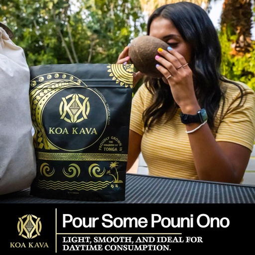[BRSRMAQNCINGM2T5] Koa Kava Kava pulvera tēja – 1 Kilo (2,2 mārciņas) Noble Tongan Kava Root, Pouni ONO Kava Dzēriens relaksācijai un labām vibrācijām, Izdots tieši no Vava'U, 1 Kilograms