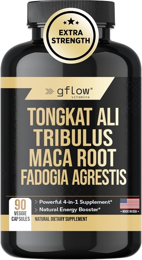 [BRSRO2Y2BMHAYCTK] Tongkat Ali pro muže a ženy - Extra Pevnost Formule s Fadogia Agrestis a Tribulus s Maca Root - Stamina, Vitalita, Energie, Mood Podpora 124; Vyrobeno v USA