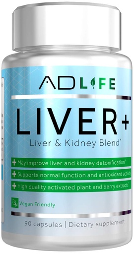[BRSWGEDRBV7WC2DP] Project AD Liver+ Liver Cleanse & Detox, Liver Supplement (90 Capsules)
