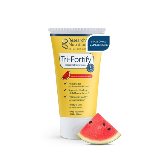 [BRSROBD3OYIGO2AV] Researched Nutritionals Tri-Fortify Liposomal Glutathione Supplement - Clinically Researched Detox, Immune & Antioxidant Support - Heat-Stable Liquid Gel Superior Absorption - Watermelon (5 Fl Oz)