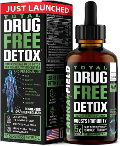 [BRSRAAD6OAIWEYDO] Body Cleanse Liquid Detox Drops, Liver, Gut Cleanse Detox & Repair with Milk Thistle, Premium Detox Supplement, 5-Days Detox