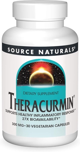 [BRSWKEIACRYA2FA7] SOURCE NATURALS Theracurmin 300 Mg Vegetable Capsule, 30 Count