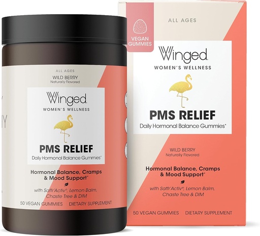[BRSWYCQODJYRY33F] Winged Chilled Out | A Natural Calm Powder | Blood Orange Flavor (30 Servings), Non-GMO