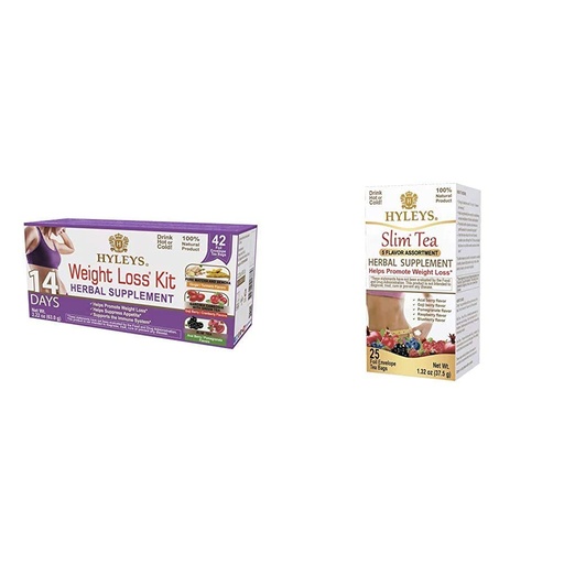 [BRSWYFA6OUHGEADK] Hyleys 14 Day Weight Loss Tea and Slim Tea 5 Flavor Assortment