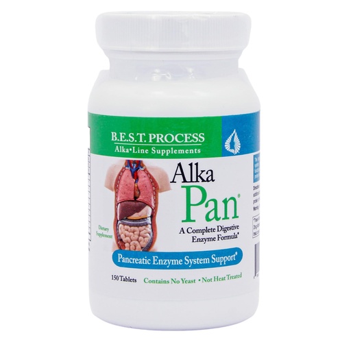 [BRSWIYQGCV4WGHDC] Alka•Pan Best Process Alkaline — Natural Digestive Supplement — Pancreatic Enzymes with Antioxidant-Rich Superfoods & Digestive Herbs