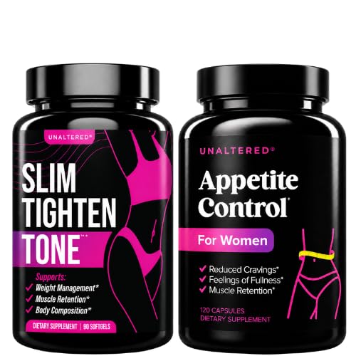 [BRSRMFT7OUIBOH36] UNALTERED Belly Fat Burner & Appetite Suppressant - Weight Loss Bundle