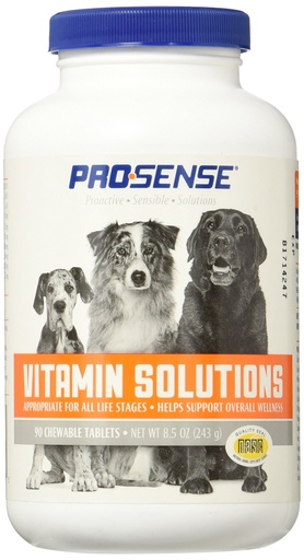 [BRSWKHY7O4DWIHLJ] ProSense Vitamin Solutions 90 Count, Chewable Tablets for Dogs, Helps Support Overall Wellness (P-87039)