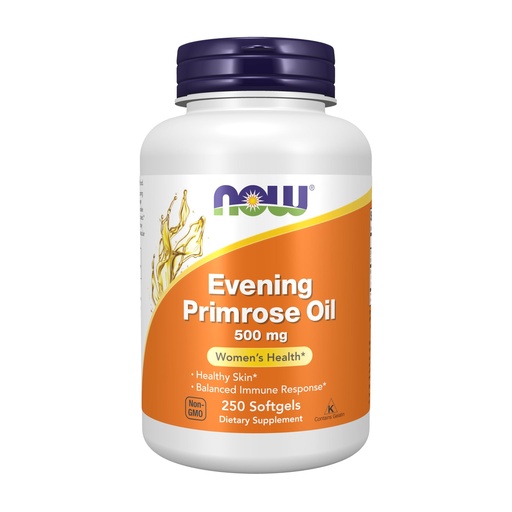 [BRSWIYQ5OADAOF36] NOW Foods Supplements, Evening Primrose Oil 500 mg with Naturally Occurring GLA (Gamma-Linolenic Acid), 250 Softgels