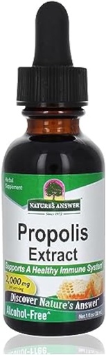 [BRSWIYQYOAIBU2T4] Nature's Answer Propolis Resin Extract | Herbal Supplement | All-Natural Immune Support | Vegan, Alcohol-Free & Gluten-Free 1oz