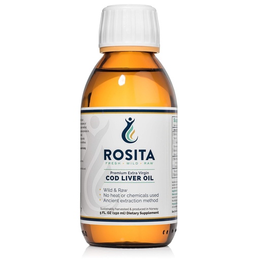 [BRSWIHQHOACBU2Y3] Rosita Extra Virgin Cod Liver Oil Liquid
