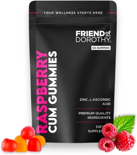 [BRSREBT3AQGR423D] Raspberry C*M Gummies – Improves Sperm Volume and Load – Semen Volume Supplement – 60 Capsules