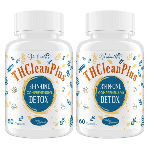 [BRSRA2YHAQHR4AD7] 31-in-ONE Detox and Liver Cleanser, Fast Detox, Full Body Detox, Toxins Cleaner for Liver, Kidney, Natural Herbal Formula, Support Immune & Mood, Made in USA, 120 Capsules