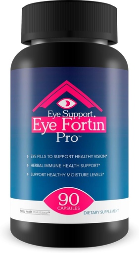 [BRSROBI2AEBQGEL7] Oye Support Eye Fortin Pro - Нашите най-добри хапчета за очи за зрение - Грижи за очите добавки Здравословно зрение добавка - билкови Vision добавки за възрастни - Pro Eyefortin добавка за подкрепа на очите Витамини