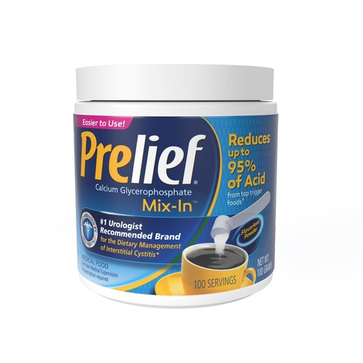 [BRSRMAAFPMJWMFL2] PRELIEF Powder Jar with Serving Scoop, 100 Servings
