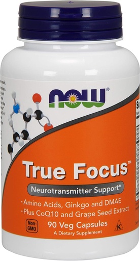 [BRSWI2YCOUIGGDYV] Now Foods True Focus - 90 VCaps