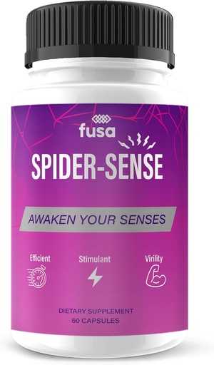 [BRSRABATBUORAG33] Spider Sense Pills Spider-Sense Max Supplement, SpiderSense Maximum Strength Advanced Support Multivitamin Formula for Overall Health & Wellness, Spider Senses Max Supplement Pills (60 Capsules)