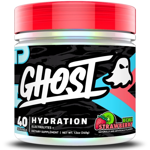 [BRSRMFILBMIRUF3G] GHOST Hydration Tub, Electrolyte Powder, Kiwi Strawberry - Sugar Free Instant Electrolyte Drink Mix - Caffeine-Free Daily Hydration & Immune Support with Clean Formula - 40 Servings