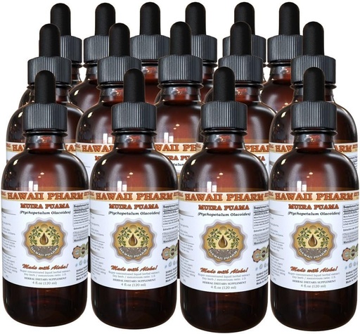 [BRSWIHQKAJ5GIDI5] Muira Puama Liquid Extract, Organic Muira Puama (Ptychopetalum Olacoides) Tincture Supplement 15x4 oz