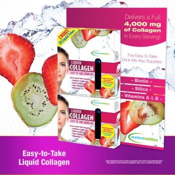 [BRSWI2QHOYFGYDLM] Applied Nutrition Liquid Collagen, 20 Count