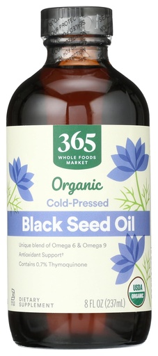 [BRSWGHA2CEPWCF3V] Whole Foods Market, Organic Black Seed Oil, 8 Fl Oz