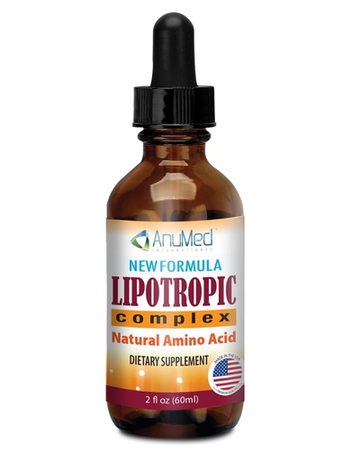 [BRSRMAI6B4PWG3DF] ANUMED - Lipotropic Complex Liquid Drops with Vitamin B12, B6, Folic Acid, Choline, Inositol for Liver Health, Natural Cleanser, Detox + Boosts Natural Energy Levels. Vegan, Non-GMO, Gluten-Free (2oz)