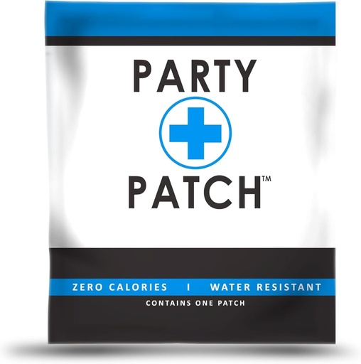 [BRSRMCQEOJ5QKFDF] Zero Calories, Water-Resistant Recovery Patch for Parties and Nights Out - 5 Pack