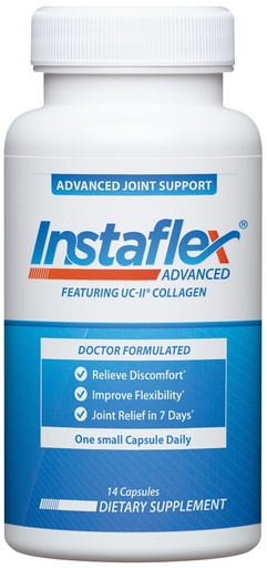 [BRSWYZQBBUIBU2T2] Instaflex Advanced Joint Support - Doctor Formulated Joint Relief Supplement, Featuring Collagen & 5 Other Joint Discomfort Fighting Ingredients - Capsule - 14 Count