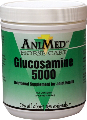 [BRSWIYQBBMARCH3Y] AniMed Horse Glucosamine 5000 Supplement, 16 oz