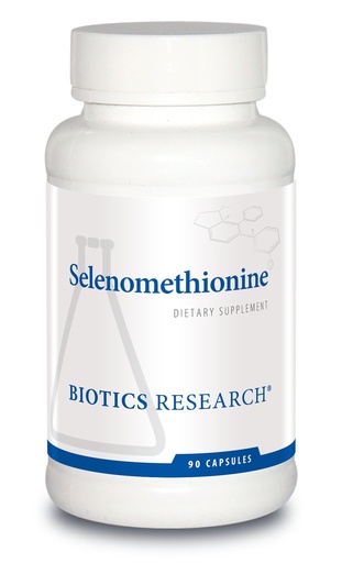 [BRSWGFD2AUGQGC3H] Biotics Research Selenomethionine – High Potency Selenium, Thyroid Gland Function, DNA Production, Cognitive Health, Potent Antioxidant. 90 Capsules