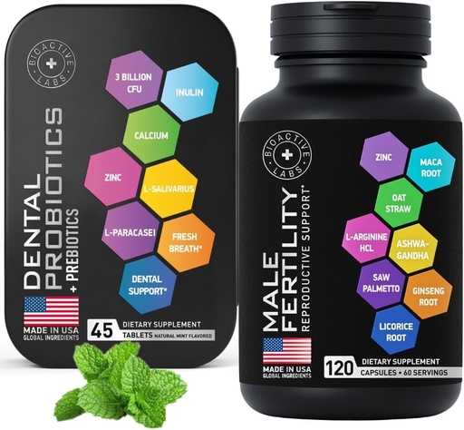 [BRSROBQ5CQIRSGTG] Tins Erkek ve Diş Probiyotikleri için Fertness Supplements for Men and Dental Probiyotiks in Tins Male Sche