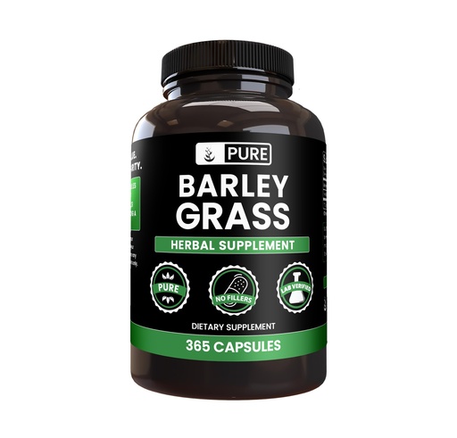 [BRSWYHA6BMJWOFD3] Pure Original Ingredients Barley Grass (365 Capsules) No Magnesium Or Rice Fillers, Always Pure, Lab Verified