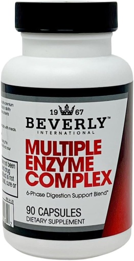 [BRSWYGATOB6WYGTG] Beverly International (Mec Multiple Enzyme Complex, 90 capsule. un Ultra-Premium Digestive Helping Bodybuilders, sportivi și entuziaști de fitness Digest Their Meals More Easyly. Ia cu Food.