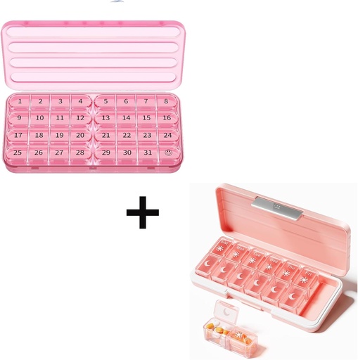 [BRSRAH35OANWEFDG] Monthly Pill Organizer & Pill Organizer 2 gånger om dagen