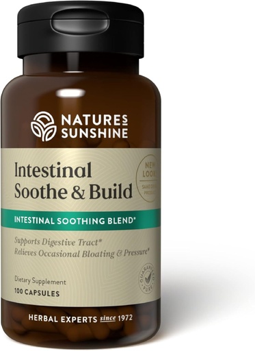 [BRSWIYQFOUDAO2TE] Nature's Sunshine Intestinal Soothe and Build 100 Capsules