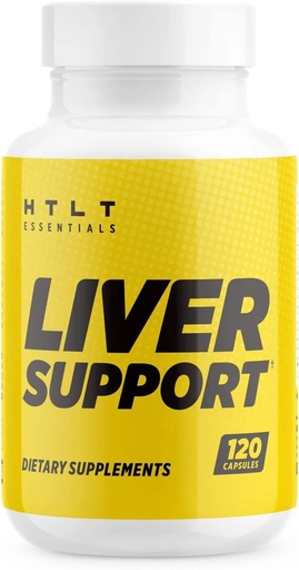 [BRSRMC32B4HWKHT2] Liver Support by HTLT | TUDCA, Inositol, Alpha Lipoic Acid, and Selenium Supplement | with Antioxidants: Milk Thistle, Burdock Root, and Beet Root Extract for Liver Health | (120 Capsules)