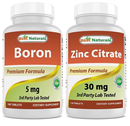 [BRSRMBT2CV4GAF3P] Boron 5 mg & Zinc Citrate 30 mg
