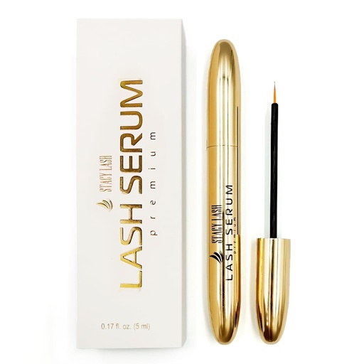 [BRSROYYHDMCWO23K] Stacy Lash Growth Serum (0.17fl.oz / 5ml) | Eyebrow & Eyelash Enhancing Serum for Natural Lashes & Brows