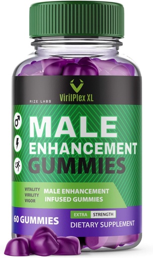 [BRSROFIOOUCBO3D3] VirilPlex XL Male Performance Gummies, Premium Formula for Health and Wellbeing, VirilPlex XL for Men Gummys to Deliver Peak Performance Benefits, VirilPlexXL Gomitas (60 Gummies)