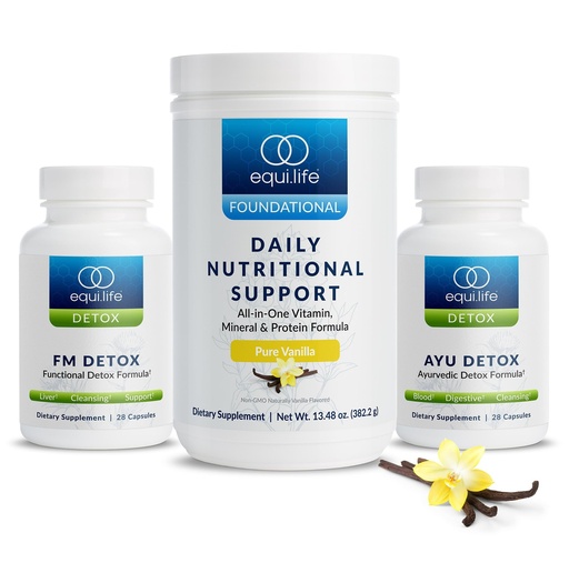 [BRSRMAA5AV7WCF3O] Equilife Dr. Cabral Detox, 7 Day Cleanse System, Plant Based Protein, Vitamins & Minerals, Supports Liver Detox, Promotes Healthy Weight Management & Full Body Balance, Vegan, Gluten Free, Vanilla