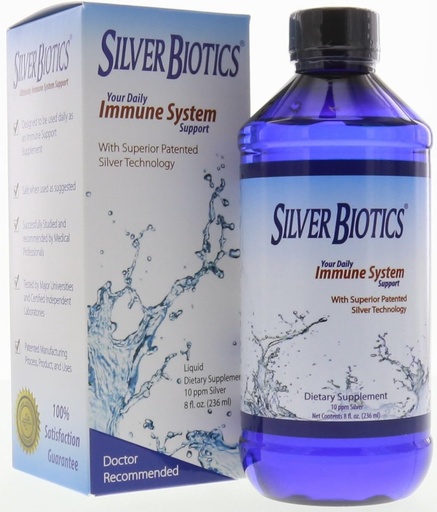 [BRSWIYYMOJ5WAE3U] American Biotech Labs Silver Biotics 8 Oz (πακέτο του 2)