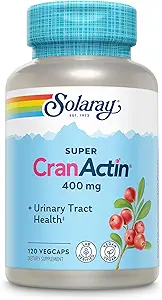 [BRSWIEINDN4WAFTU] SOLARAY Super CranActin Cranberry Extract 400mg Healthy Urinary Tract Support with Added Vitamins