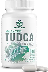 [BRSROEL3AF7WMHTH] TUDCA Supplements 1100mg - Advanced Ultra Strength Bile Salt TUDCA Support, 3rd Party Tested TUDCA Liver Supplements for Liver Cleanse Detox and Repair, 360 Capsules (Pack of 6)