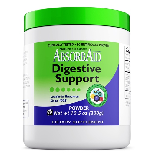 [BRSWIYTYO4ARWED4] AbsorbAid Digestive Enzymes 300 Grams, Proven to Increase Vital Nutrient Absorption by up to 71%